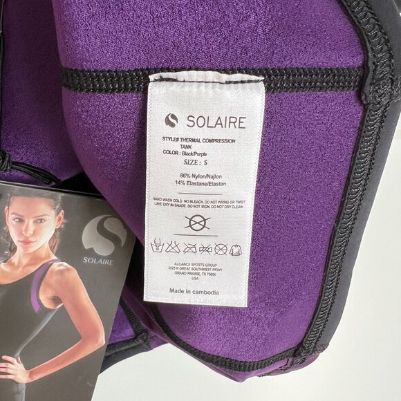 Solaire Athletic Tank Tops - Picture 5 of 8